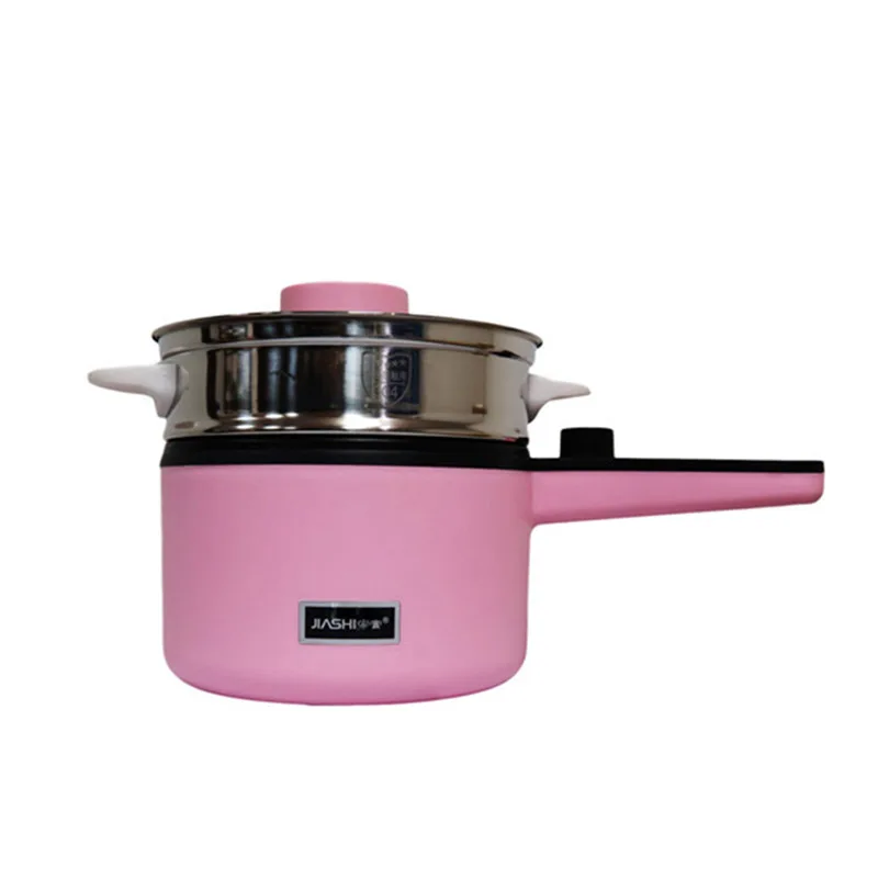 
JWS-188A 1.2L Portable Multifunctional Mini Electric Cooker Stainless Steel Electric Skillets Hot Pot For 1-3 Persons 