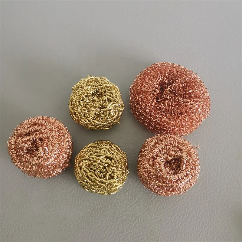 pure copper wire mesh scourer