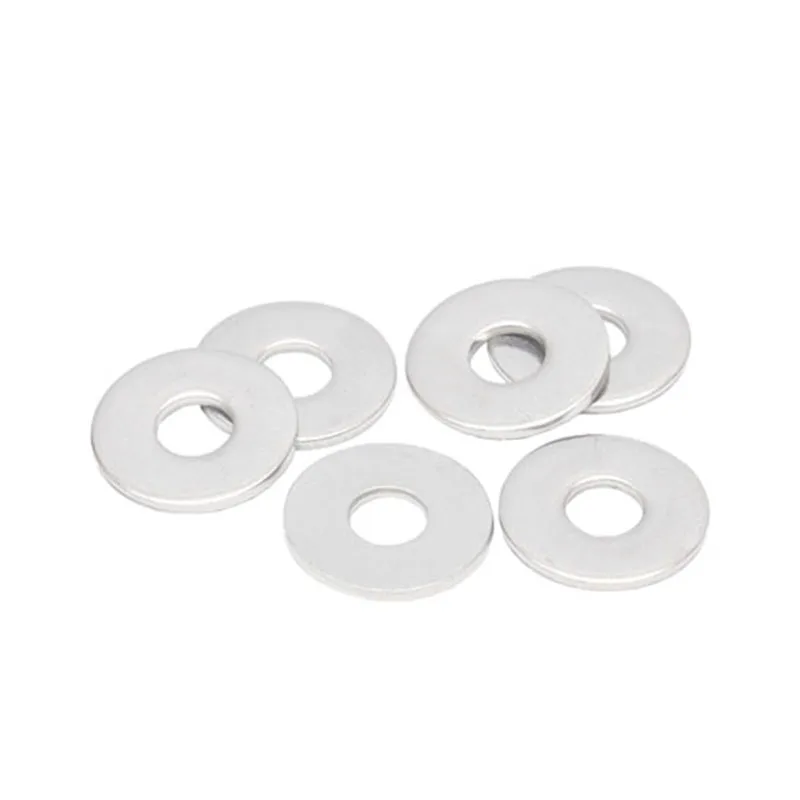 Fastener ss304 stainless steel m4 m6 m8 m10 din125 plain flat washer