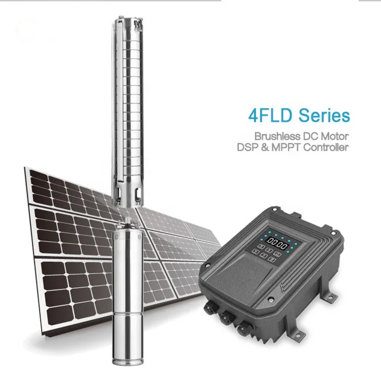 Powerful solar water pump lower price 2hp in Australia 50 meters of solar water pump of deep well  for house