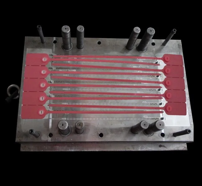 plastic strap pull fasten drum cable tie security seal moulds manufacture in taizhou china