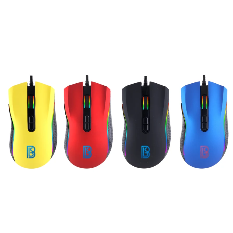 Popular Item 7D Private Gaming Mouse With RGB running light DPI Up To 6400 Optical Mice For PC/Laptop Pixart and Sunplus Sensor