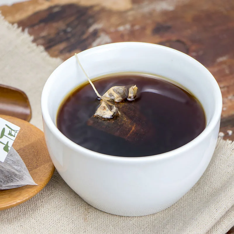 China Custom Design herbal tea bags Pyramid Shaped Teabags