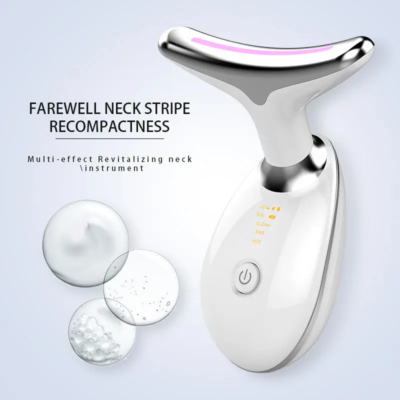 Order Custom 2023 LED Photon 3 Kinds Of Light Treatment Skin Scalp Machine Face And Neck Lift Massager To Remove Wrinkles