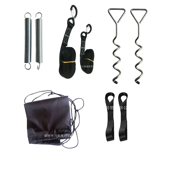 RV awning Anchors Kits,Heavy Duty Tie Down System,Give a Greater Span of Anchorage to Be Safer,Non-Rust