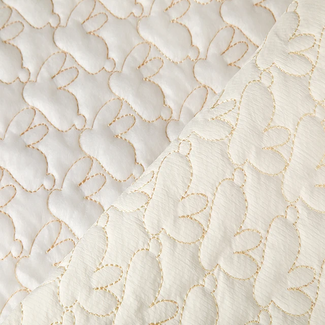 Детская стеганая хлопчатобумажная стеганая одежда из стеганого хлопка с вышивкой на осень-зиму