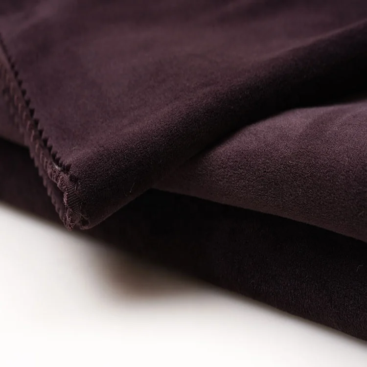 High Quality Designer Fabric Ribbed Cotton Spandex Fabric For Winter Coat