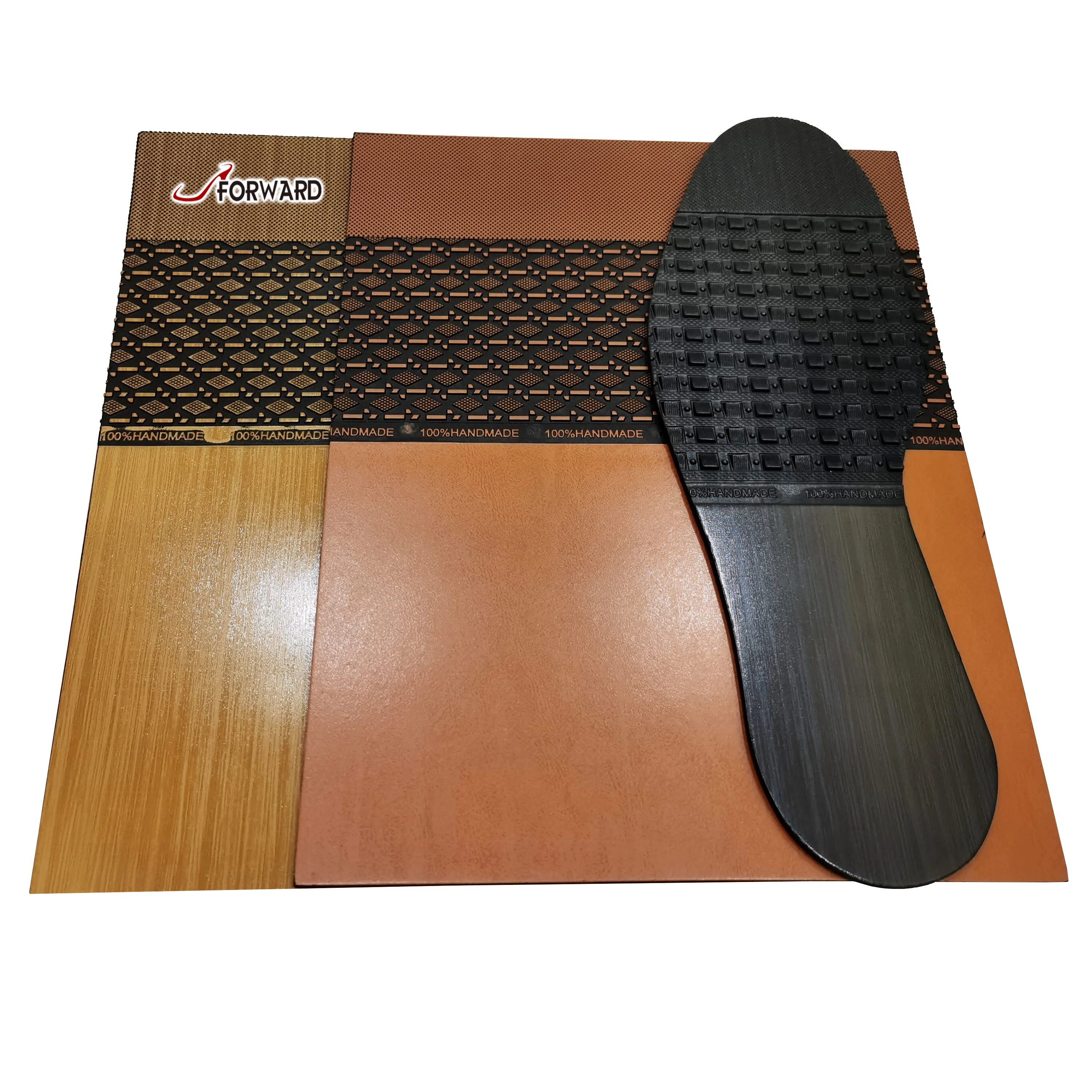 Good abrasion resistance excellent printing rubber sheet for lady high heel shoe sole