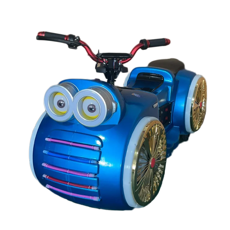 Shopping Mall Children Ride Motorcycle Customized Electric Amusement Kid Motorcycle Bumper Car Happy Car