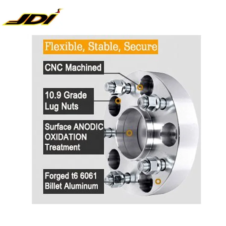 JDI-81651-20 High Precision Universal atv wheel spacer adapter
