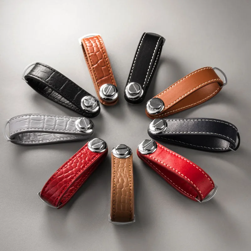 
Custom Leather Key Holder Organizer Modern Smart Key Organizer 