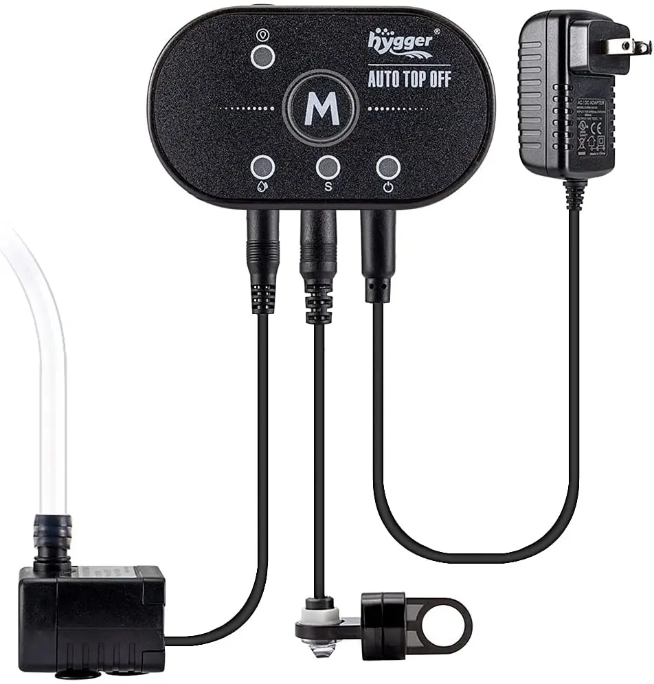 Hygger Mini Intelligent Auto Top Shut Off System Aquarium Water Change Pump with Magnetic Mount ATO Controller