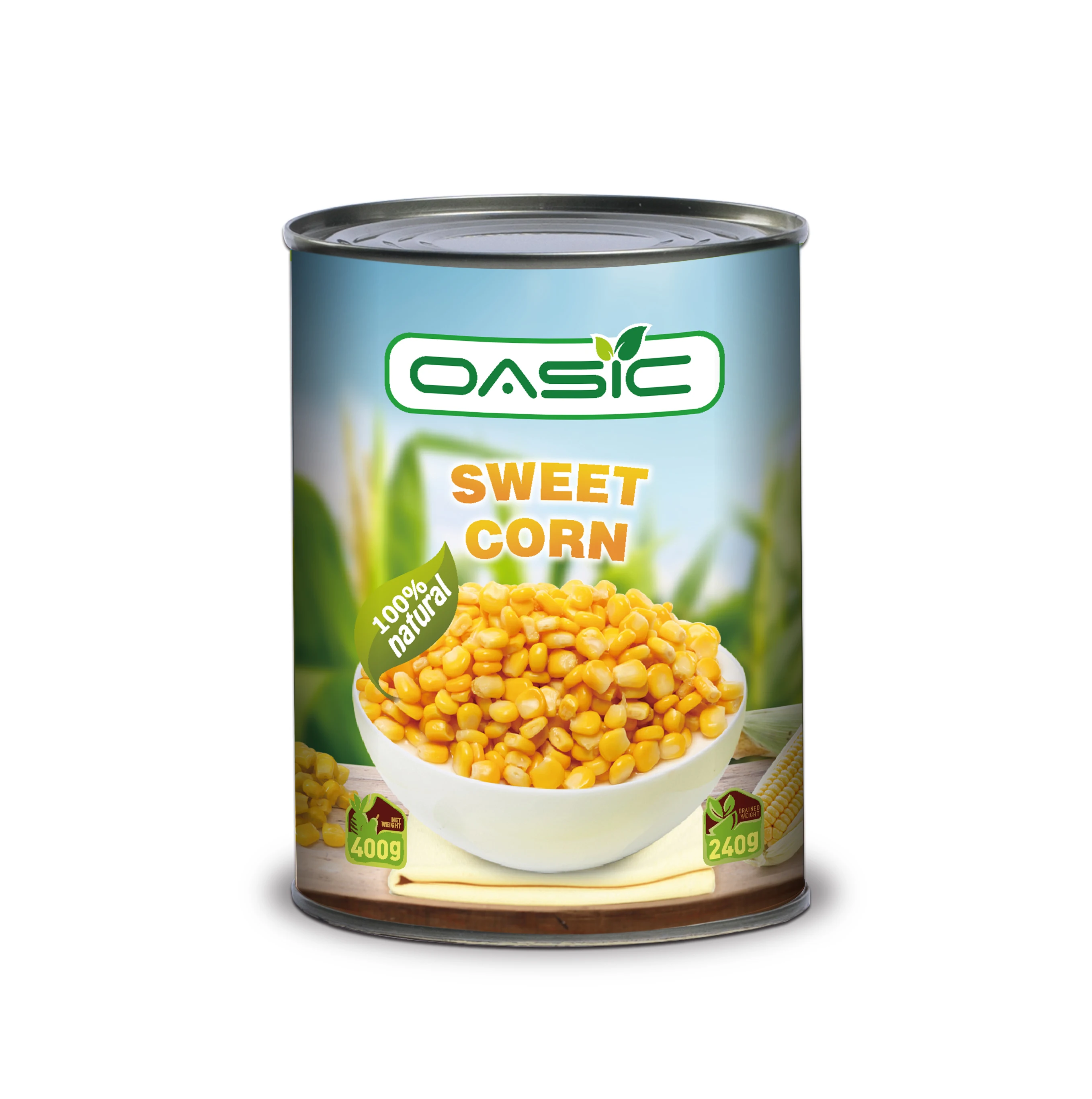 Canned Sweet Corn Made in China Factory Supplier
