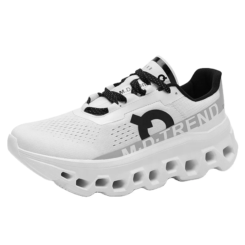 Dropshipping New Fashion Style Fly Knitting Mesh Breathable Comfortable Casual Sports Style On Cloud Running Shoes