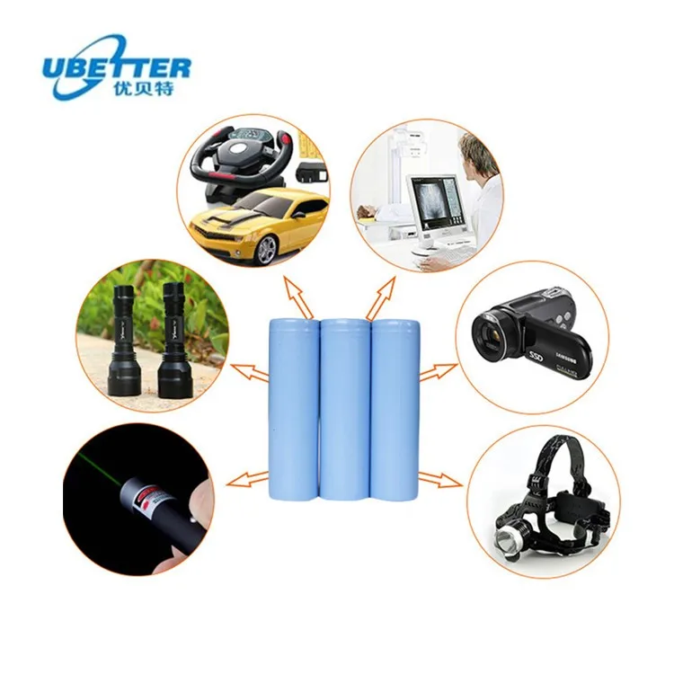 Перезаряжаемый литий-ионный 18650 1S1P 3,7 в 2000 мАч аварийный светодиодный фонарь для аккумулятора с защитой печатной платы и соединительными проводами