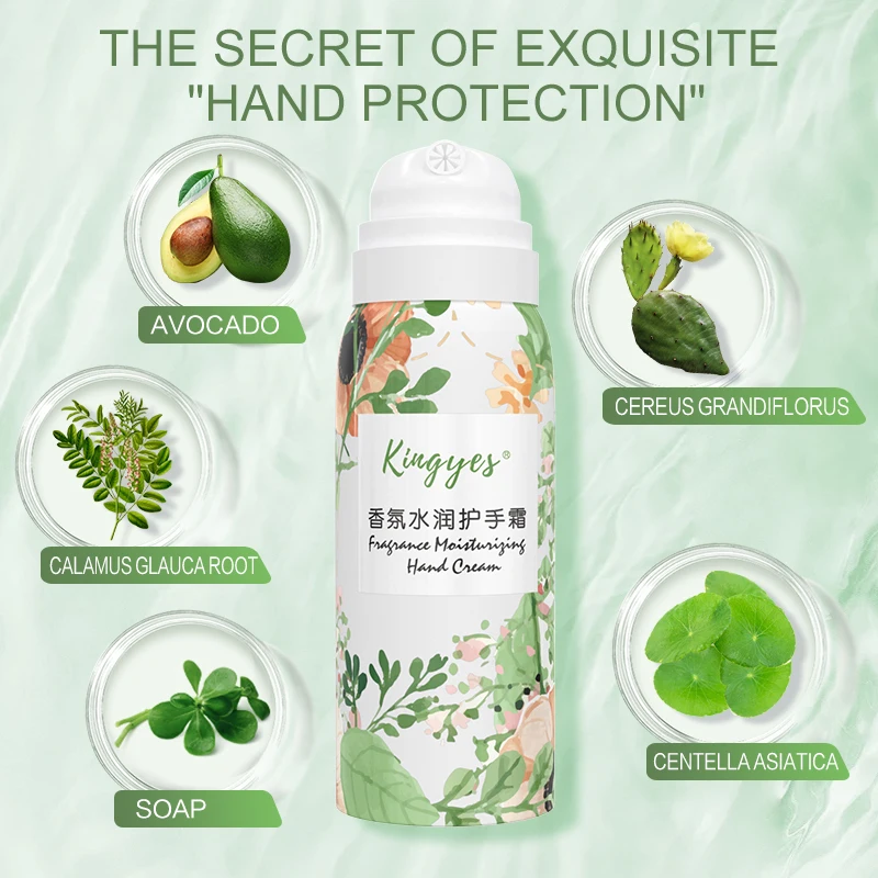 Wholesale High Quality Moisturizing Hand Cream Private Label Organic Hand Cream Airy Refreshing Mini Hand Cream