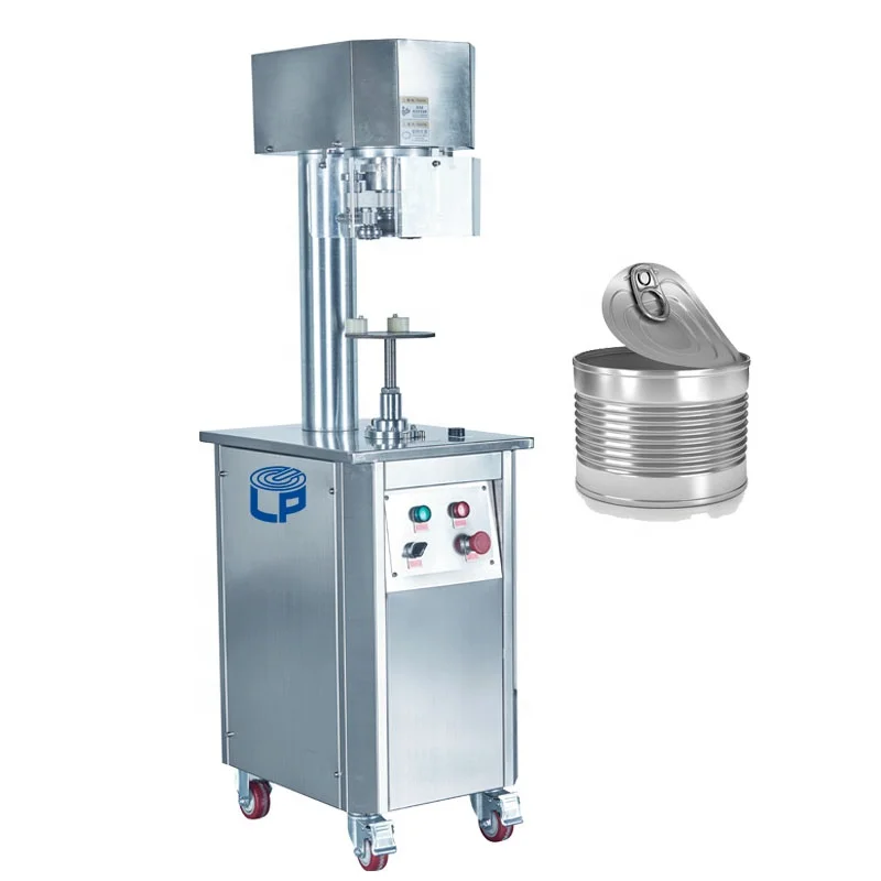 Automatic canning sealing machine / canned tuna fish canned food sealer machine / tin can seamer machine China supplier
