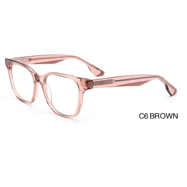 M2523 Italy design Mazzucchelli Fashion Acetate Women Eyeglass Frames  Glasses Vintage Optical handmade laminated acetate frames