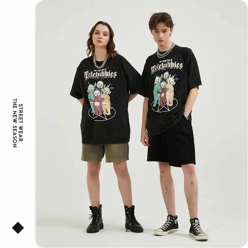 
American t shirt oversize gothic wholesale t shirt t shirt men popular hot seller 