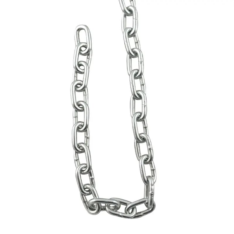 G30 zinc plated din 763 764 766 steel link chain