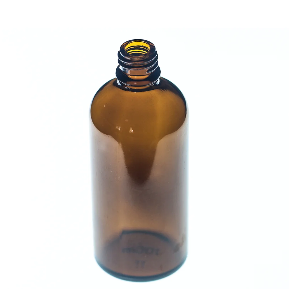 Medical Use 30ML 50ML 60ML 100ML Oral Liquid Amber Glass Syrup Bottle With Aluminum Cap