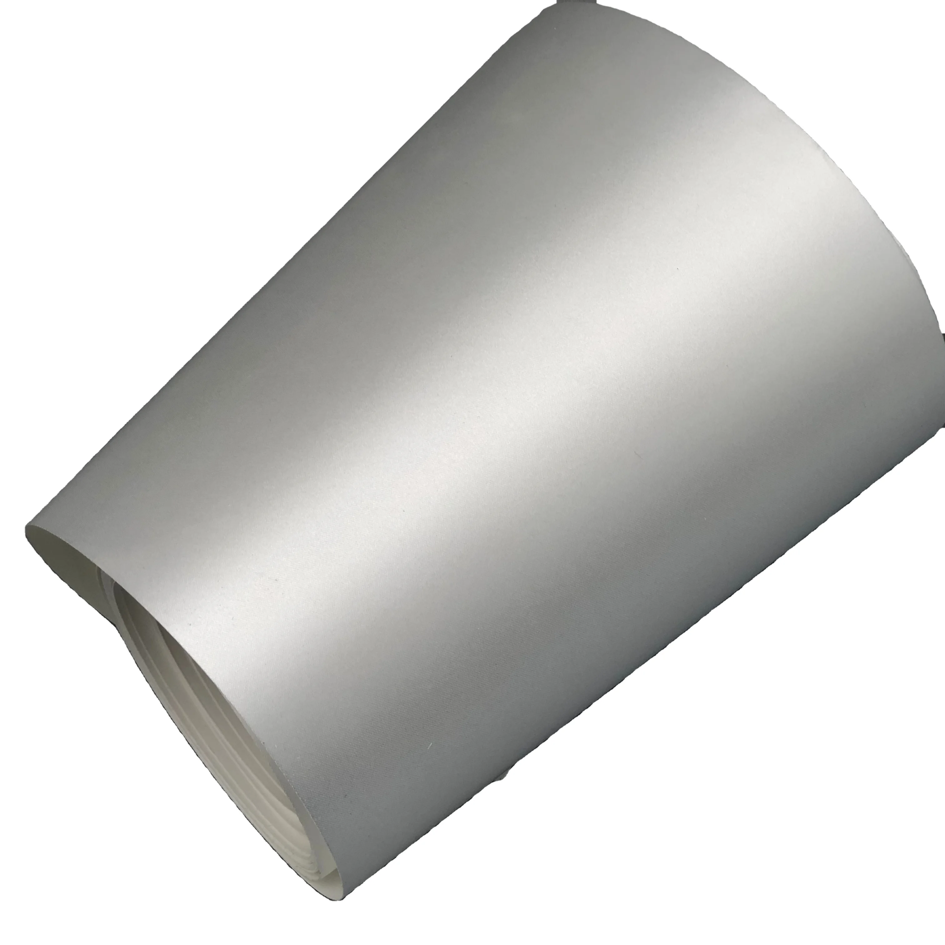 Reusable White Satin Fabric Ribbon Adhesive Label Sticker Barcode Accept