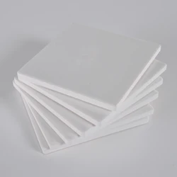Wholesale Sandstone Coasters Promotional Sublimation Ceramic Round Blanks Coasters With Cork Back