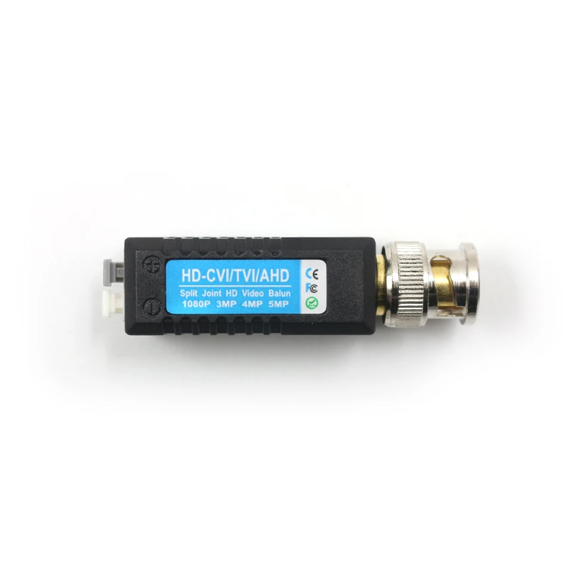 1080p HD-CVI/TVI/AHD/cvbssingle Канал Пассивный utp Видео балун до 600 м в Китае (стандарты CE, FCC, аддитивного цветового пространства (по ограничению на использование опасных материалов в производстве 2 года гарантии для камеры видеонаблюдения