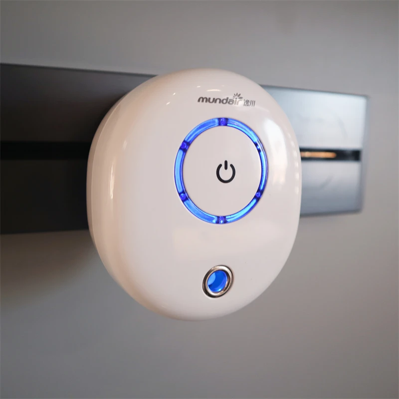 Hot Selling Plug In Wall Mounted Air Purifier  Negative Ion Deodorant Mini Air Purifier For Home