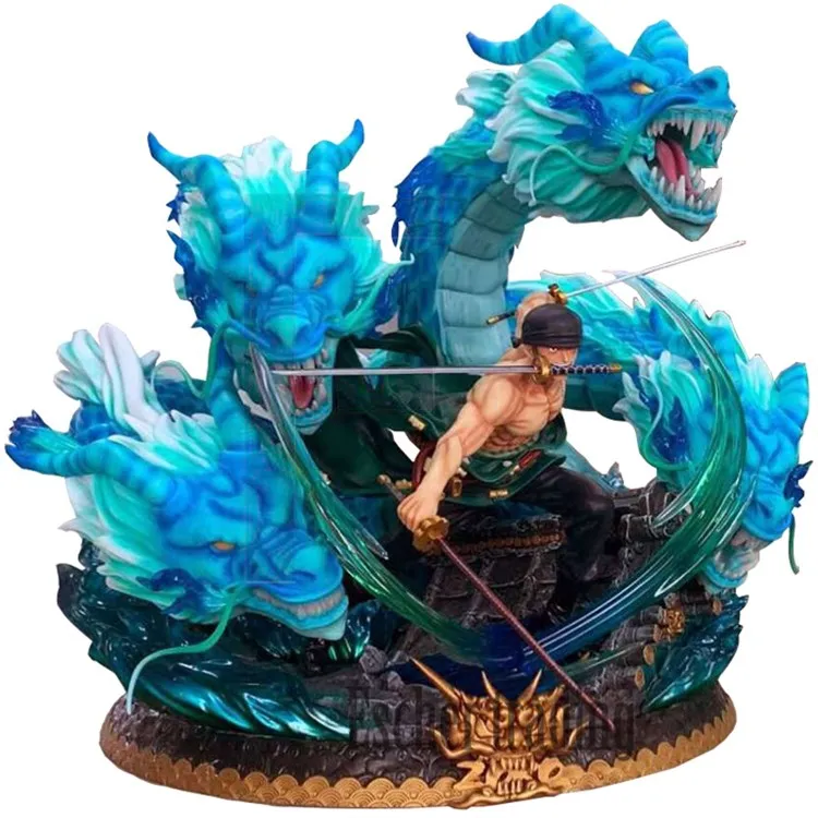 Newest Styles Japanese Anime  Roronoa Zoro action figure sculpture for collection