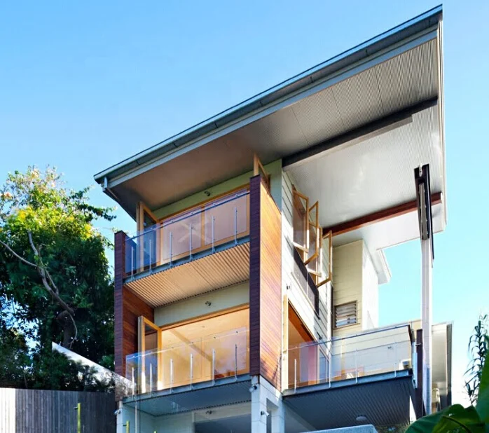 Weather durable outdoor 12mm SGP laminated glass comply with AS 2208 standard