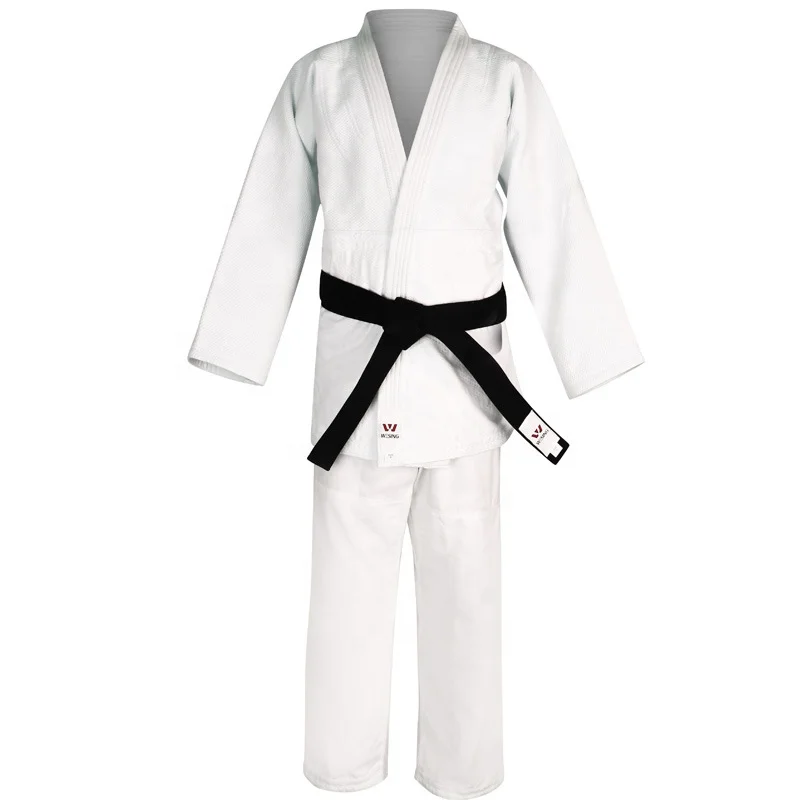 Wesing Custom Judo Gi Uniform Clothes Martial Arts Fabric Material Kimono Judo Uniform