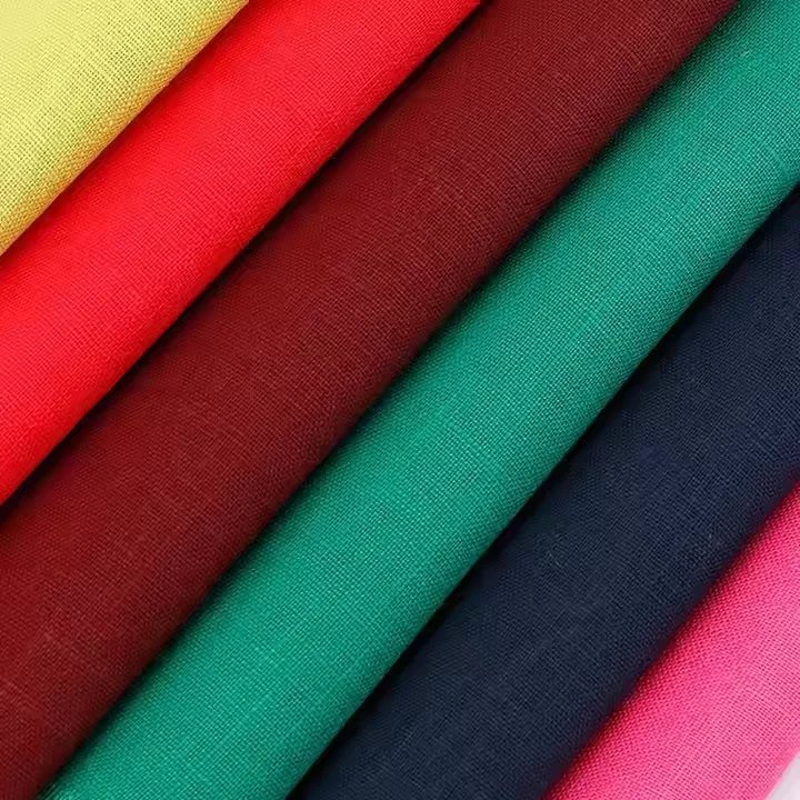 High-Ventilation Fabric Resistant To Tearing Pure Linen Fabric For Tent