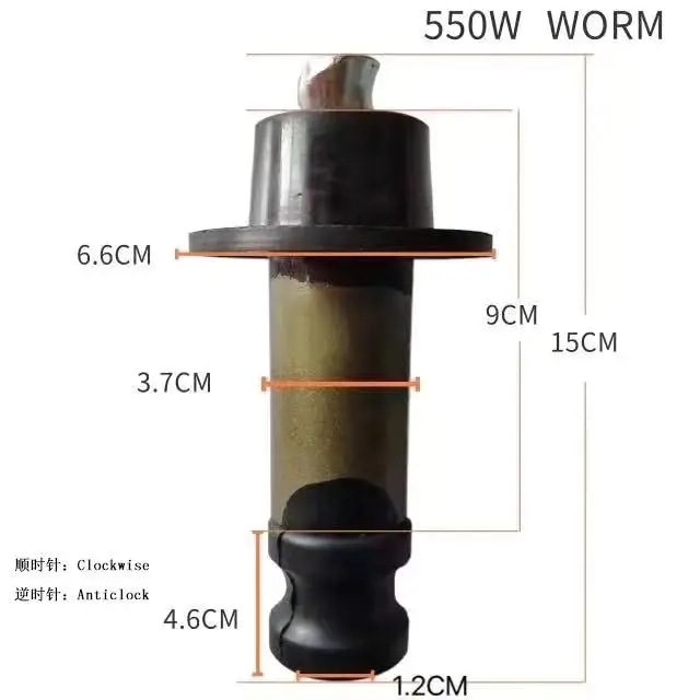 550W Pump worm stator rotor high quality Pump Accessories
