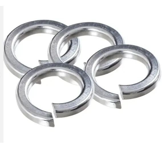 China Factory High Quality Zinc Plated Spring Washer DIN127 Spring Gasket Stainless Steel M2-M48