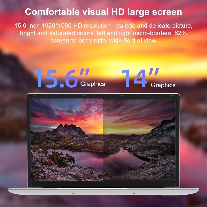 Original Jumper EZbook S7 15.6 inch Laptop 12GB RAM 256GB SSD Quad Core Win11 Computer 5000mA Battery EU Plug