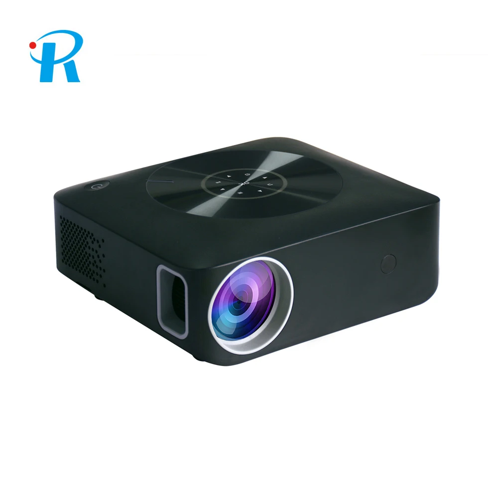 Professional Manufacturing FCC CE PSE Rohs LCD Led USB  Screen Projector HD Video Holographic Projector For Black M20