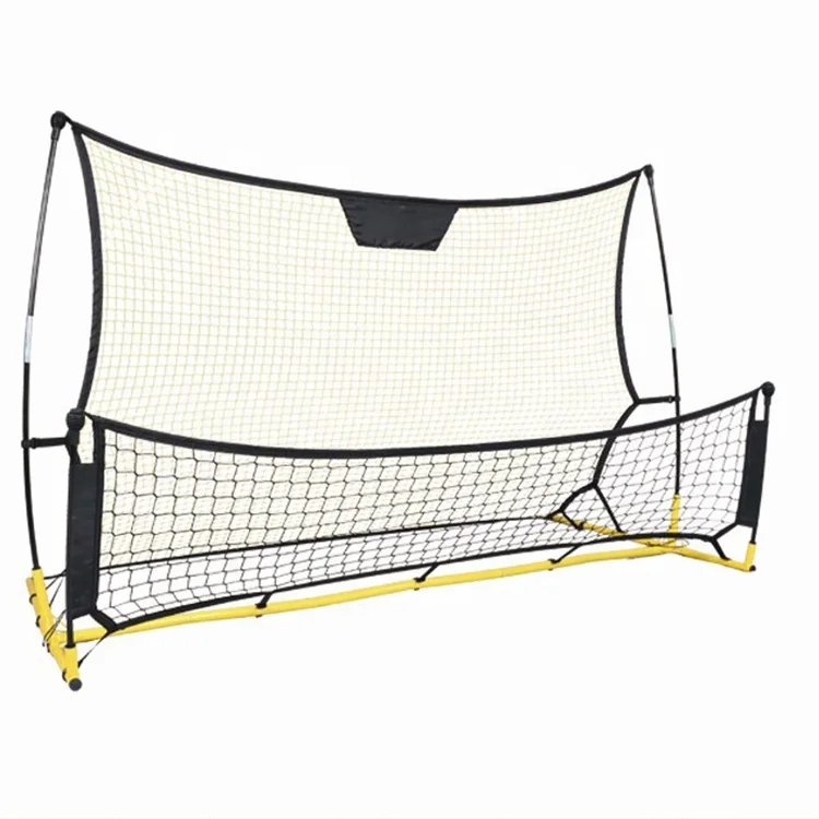 Футбольный тренажер портативная футбольная сетка Rebounder для волейбола и тренировки соло