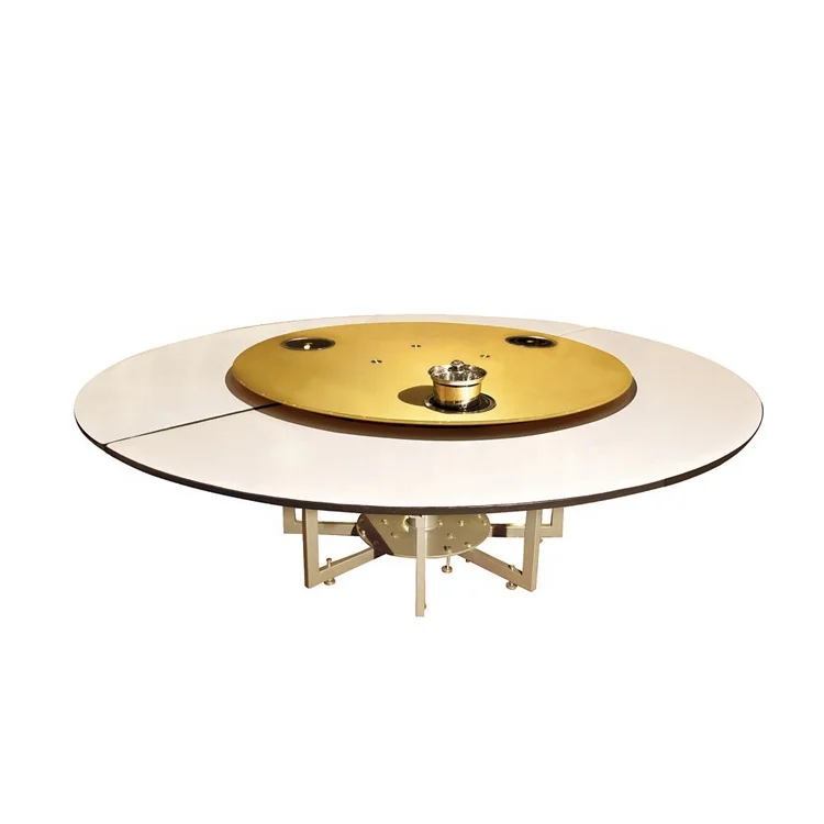
36 inch organizer wedding tempered glass lazy susan dining turntable with rotary tray 