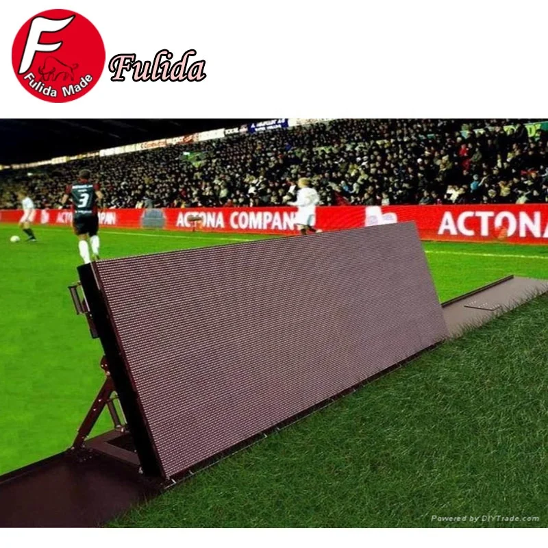 Die-casting aluminum p10 outdoor smd 4k video rental led screen perimeter led cabinet