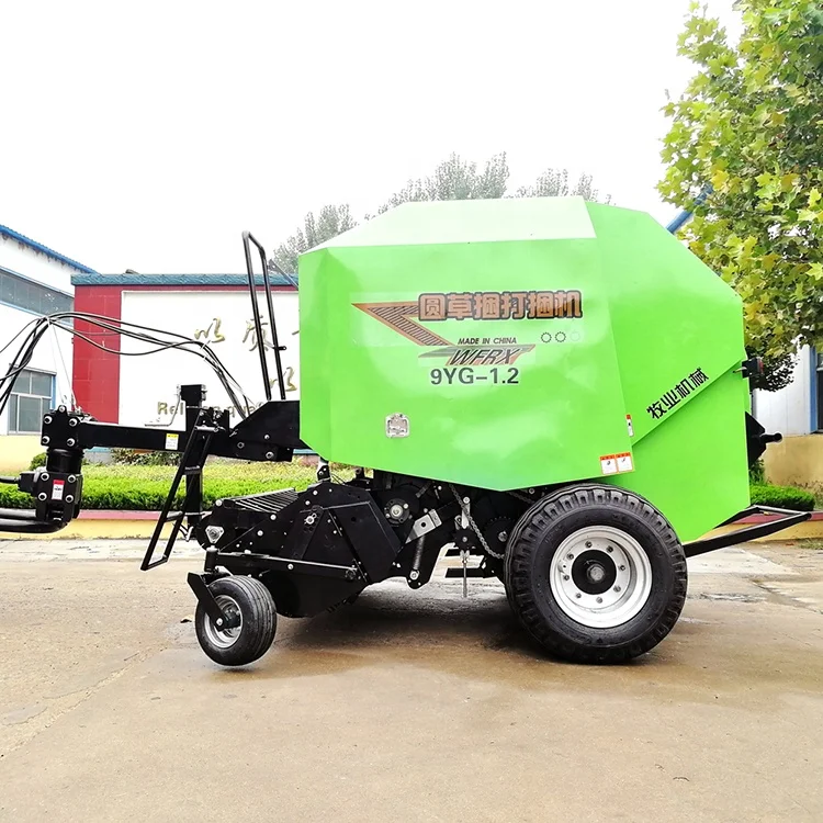 Сено и соломы Baling машина Горячая продажа автоматическая Silage риса соломы круглый пресс-подборщик