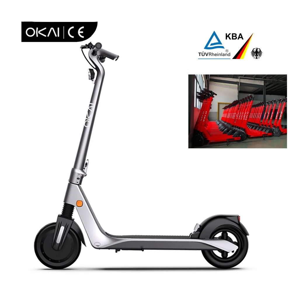 
2021 New Fashion OKAI ES500 2 Wheel Adult Foldable 350W 36V 30Km Max Electric Scooter 