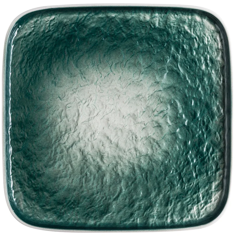 New modern japanese plate style marble ceramic plates for sushi and steak dinner plate