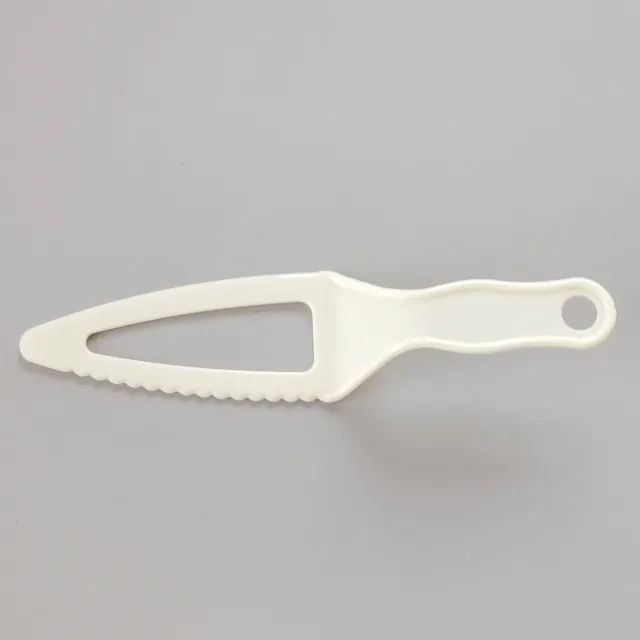 best selling plastic knife for birthday cake food grade bread server butter knife cake shop plastic disposal spoon for pro