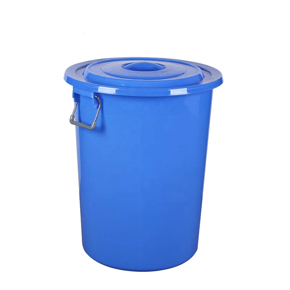 50L 60L 100l 160l large HDPE food  plastic water bucket /barrel with lid for water