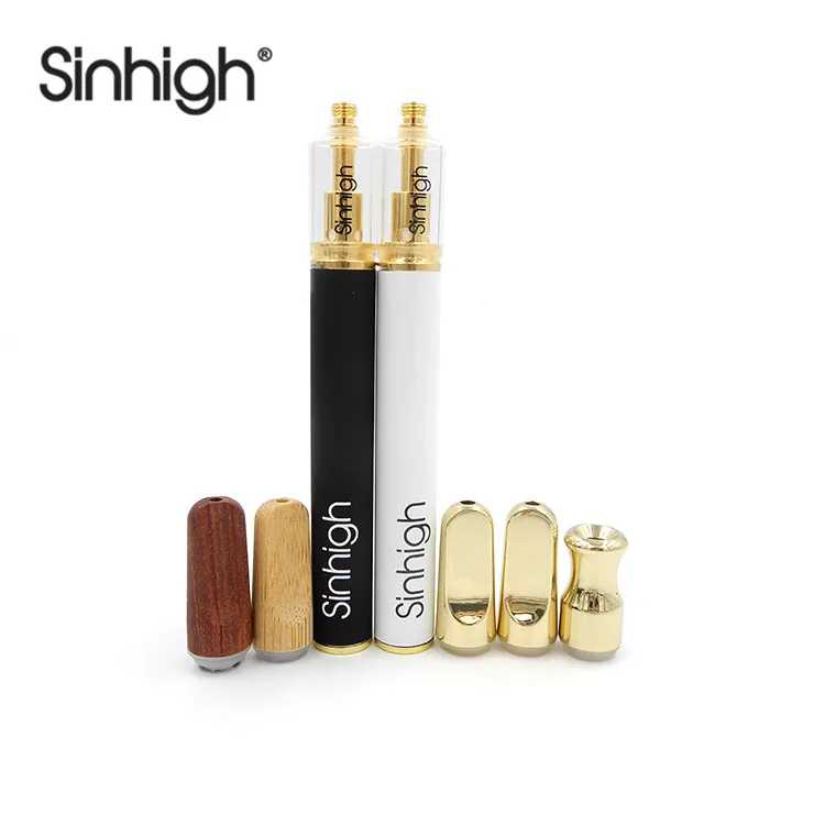 
Sinhigh Disposable Vape Pen of Ceramic Vape Carts Empty CBD Cartridge fit CBD Oil Disposable E Cigarette 
