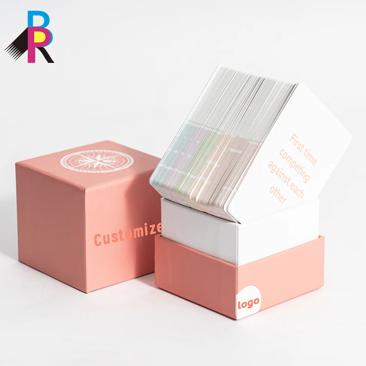 Factory High Quality Daily Inspirational Card Game Positive Self Affirmation Card Custom Printing Playing Cards With Box Packing