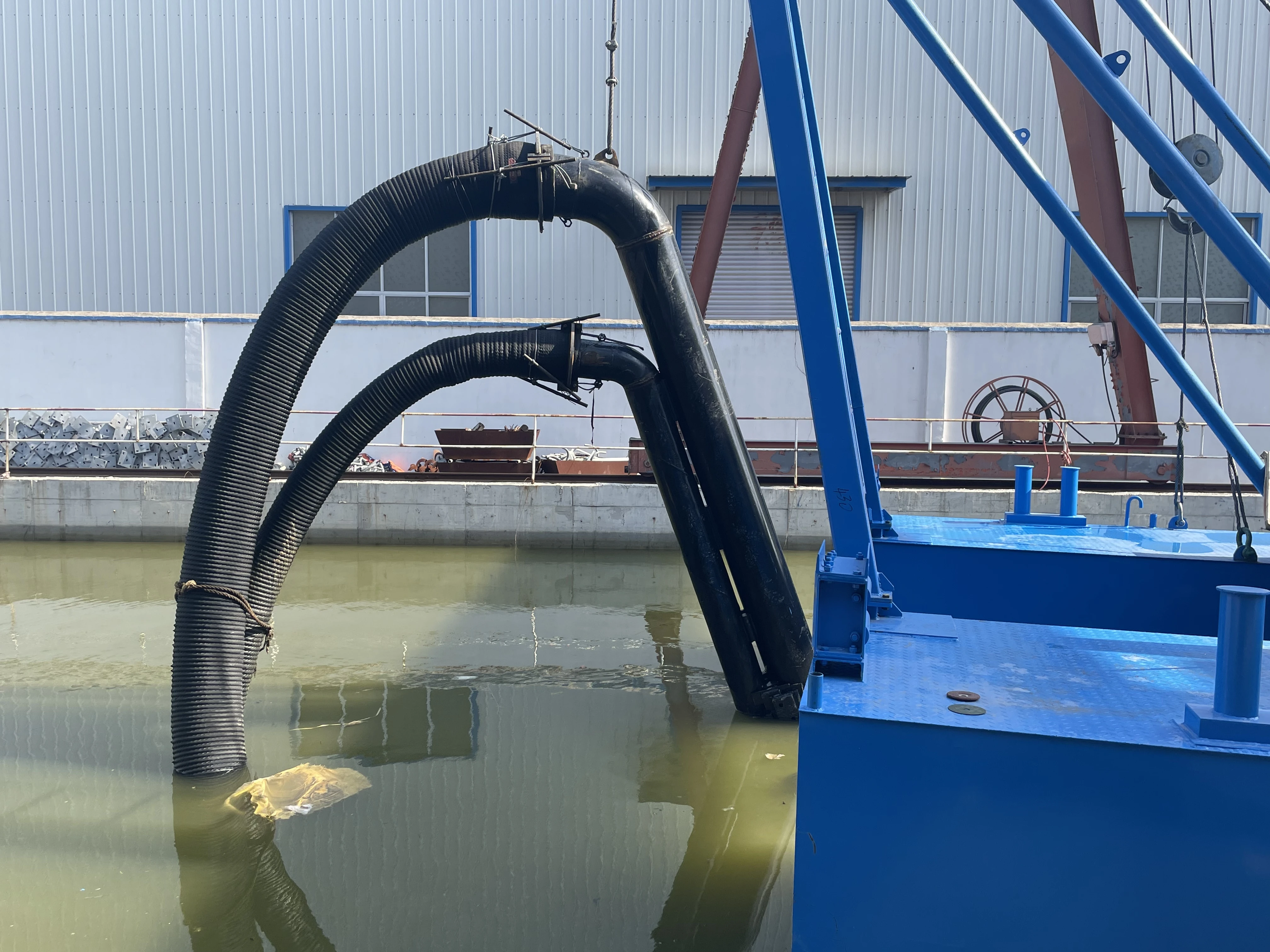 keda quality dual pump Jet sand dredger/ river sand jet suction dredger  for sale