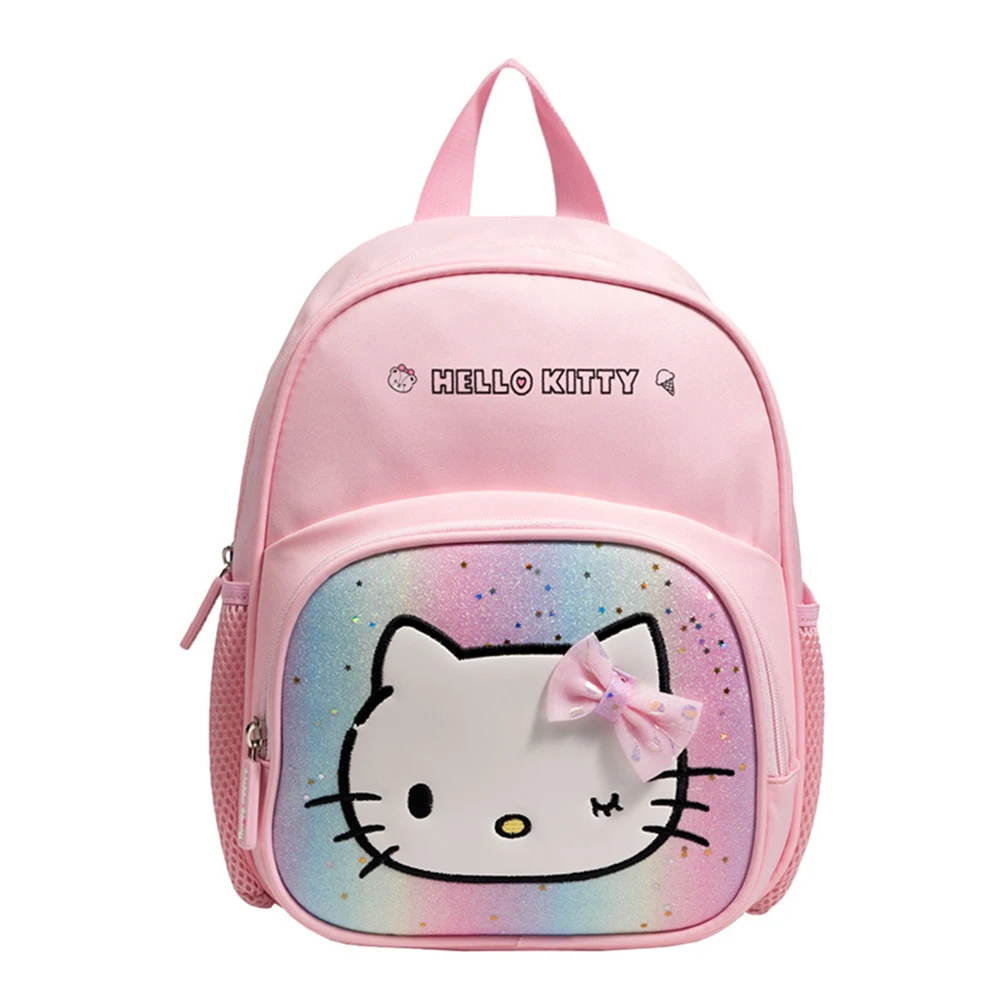 Wholesale fashion design kids backpack trolley bag set waterproof school bags girls