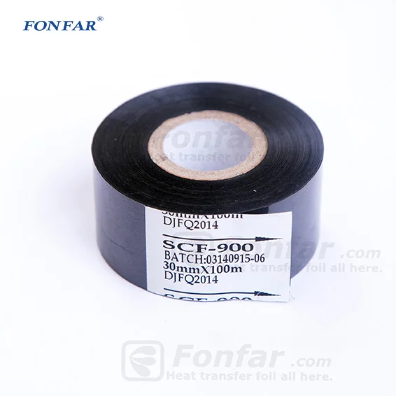 Print Carbon Belt Ribbon Thermal Transfer Ribbon Wax / Resin / Wax Resin Barcode Ribbon